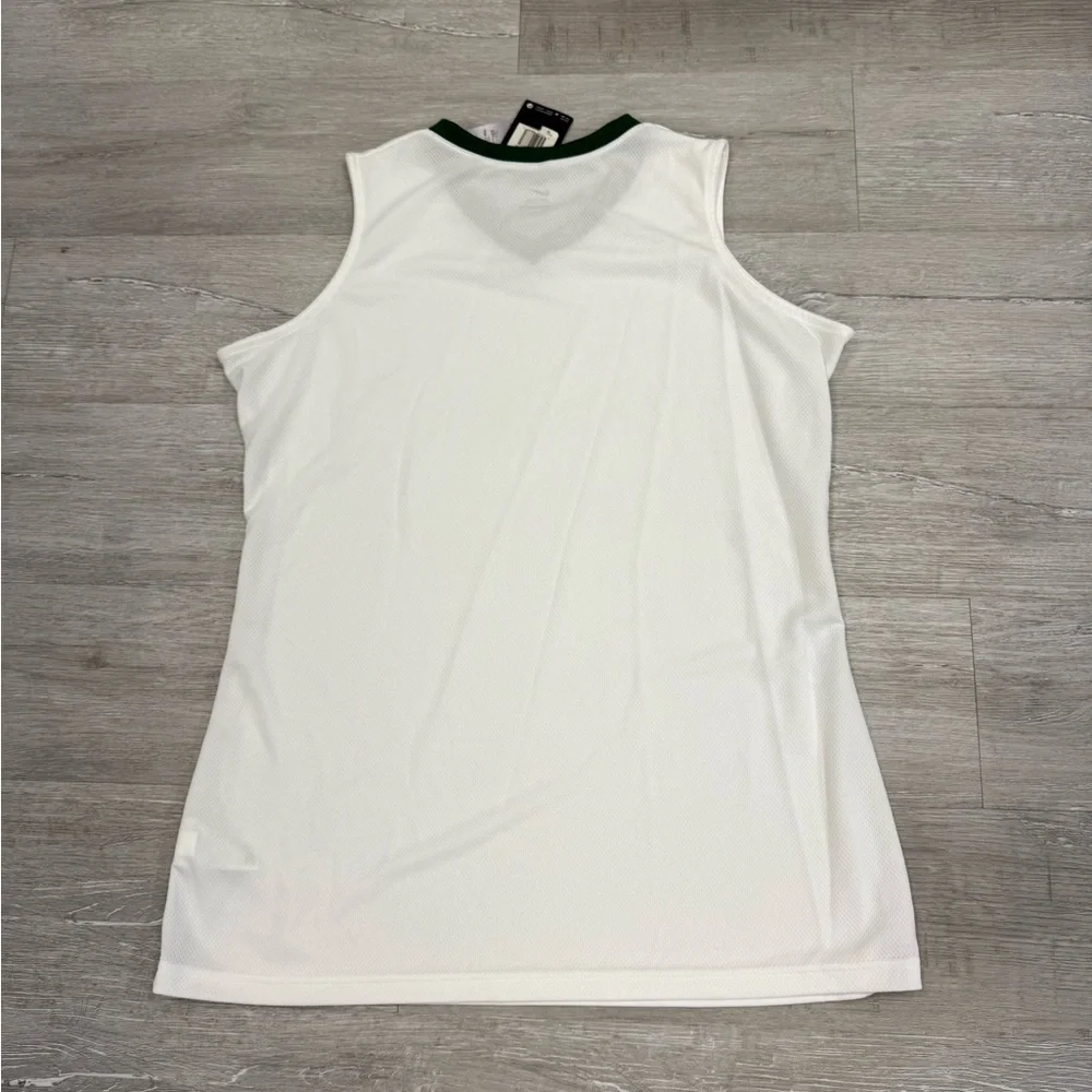 Nike White & Green Jersey - New - Size XXL (18)